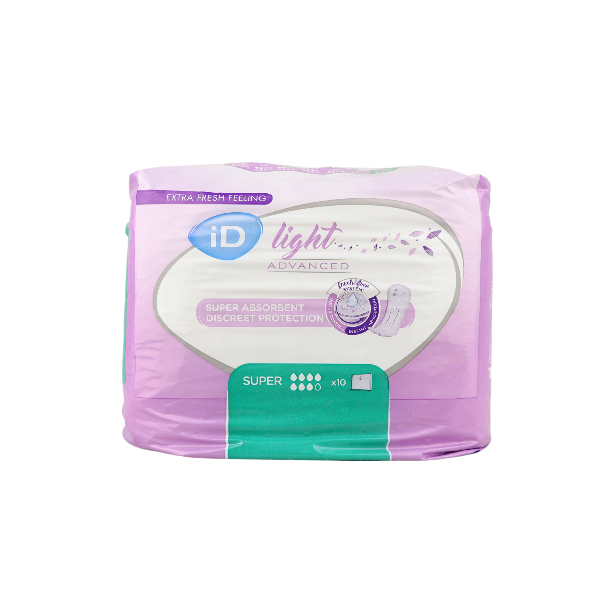 iD Light Advanced Super Absorbent Pad 10pcs iD Light Advanced Super Absorbent Pad 10pcs